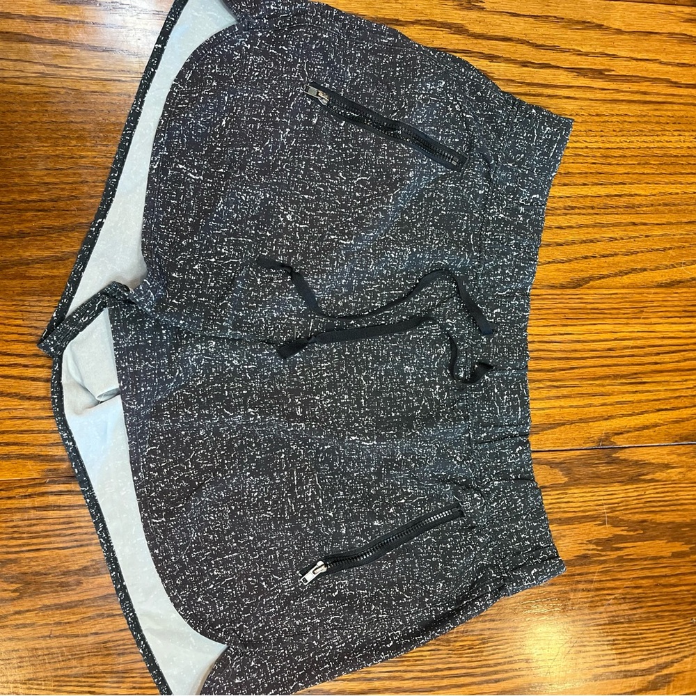 Black and White Women's Shorts